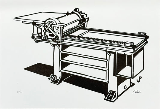 Jim Pollock "Vandercook 320G Press"