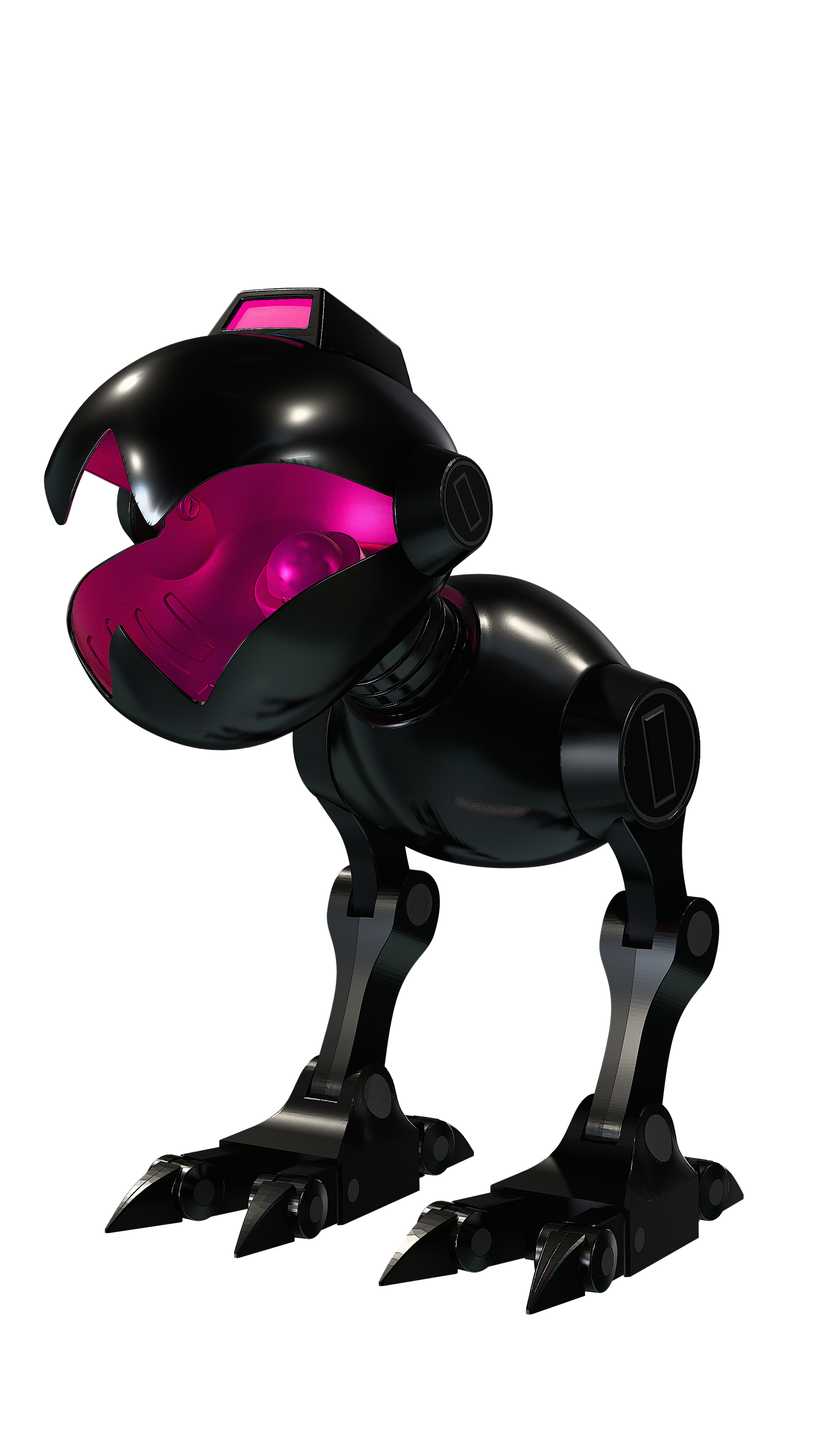 TMNT 1:1 Scale Deluxe Mouser (Black Edition)