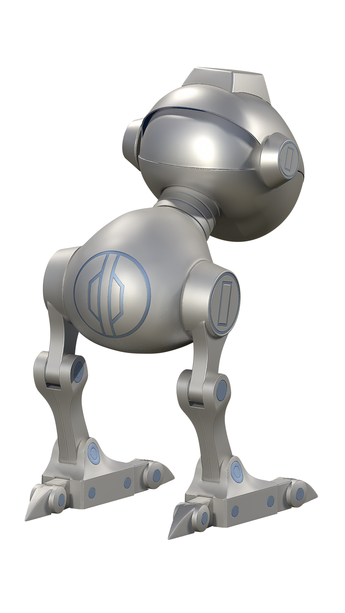 TMNT 1:1 Scale Deluxe Mouser (Silver Edition)