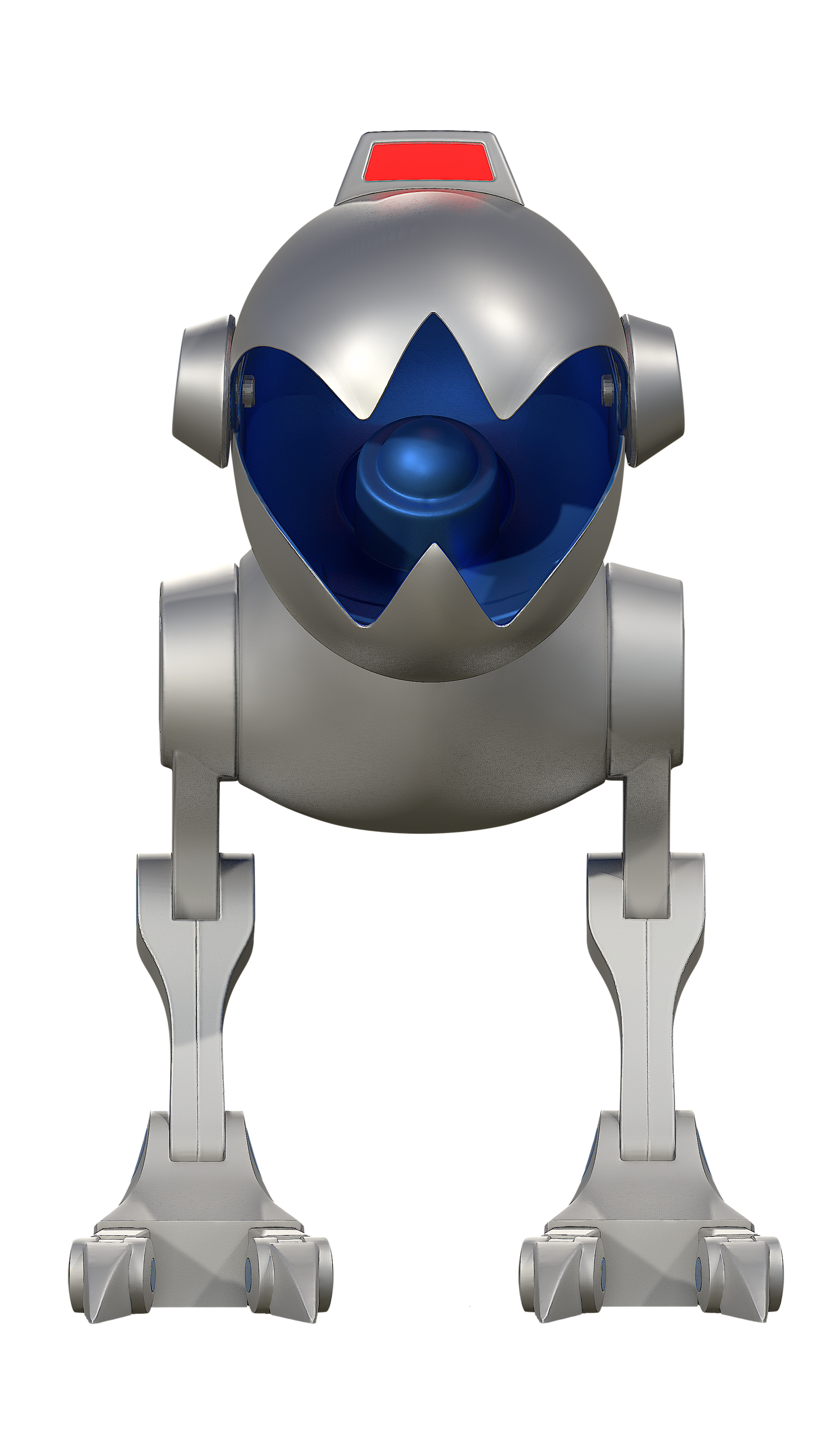 TMNT 1:1 Scale Deluxe Mouser (Silver Edition)