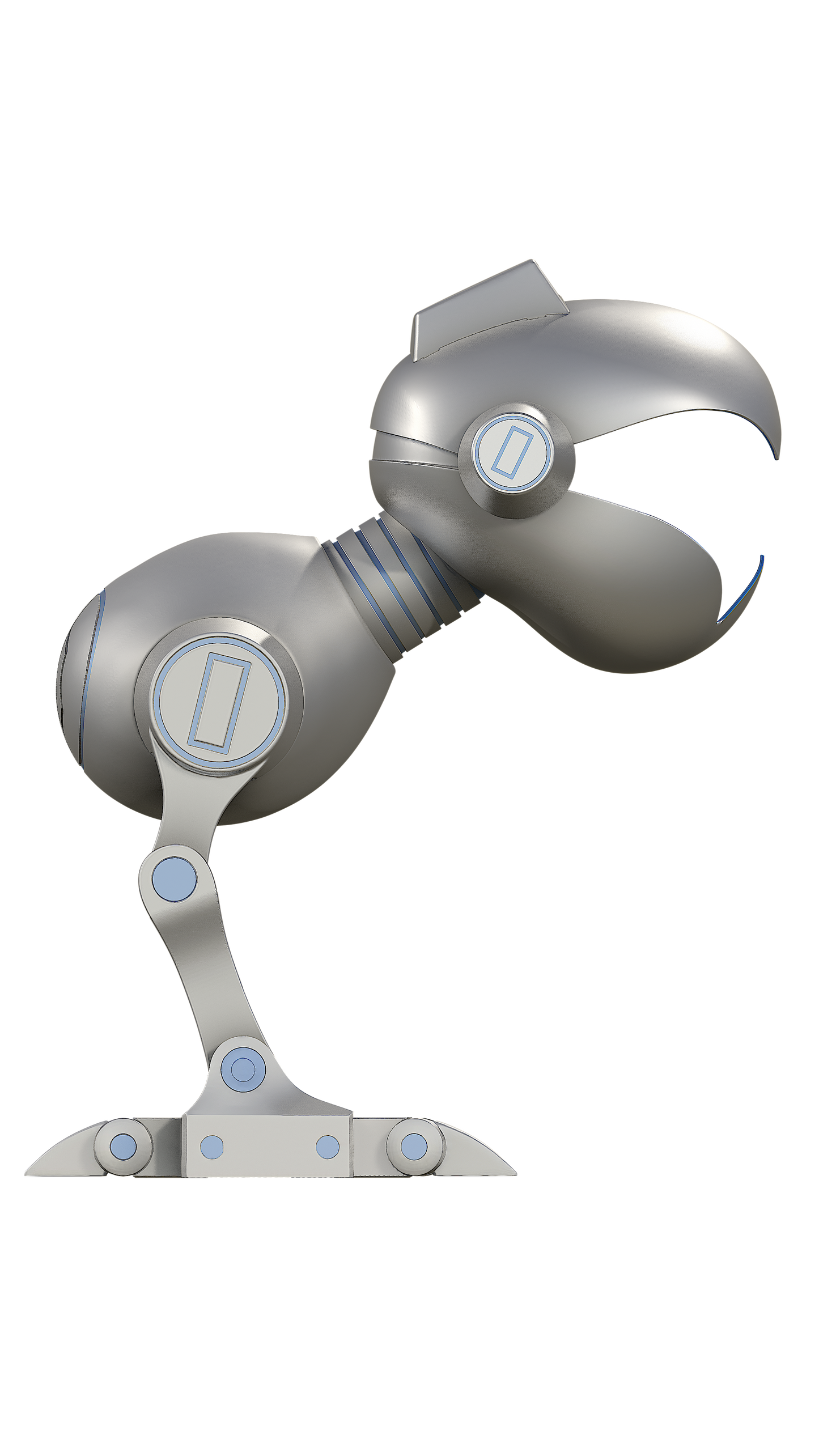 TMNT 1:1 Scale Deluxe Mouser (Silver Edition)