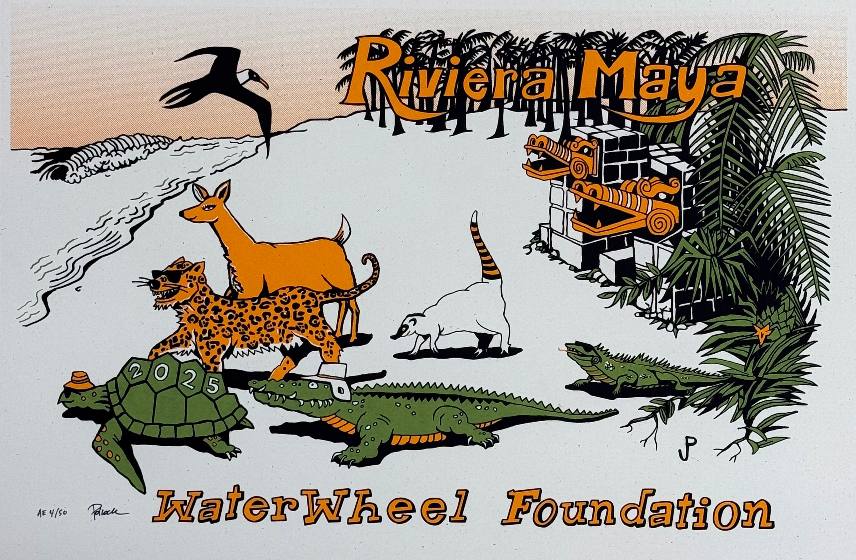 Jim Pollock "Waterwheel Foundation - Riviera Maya" AE