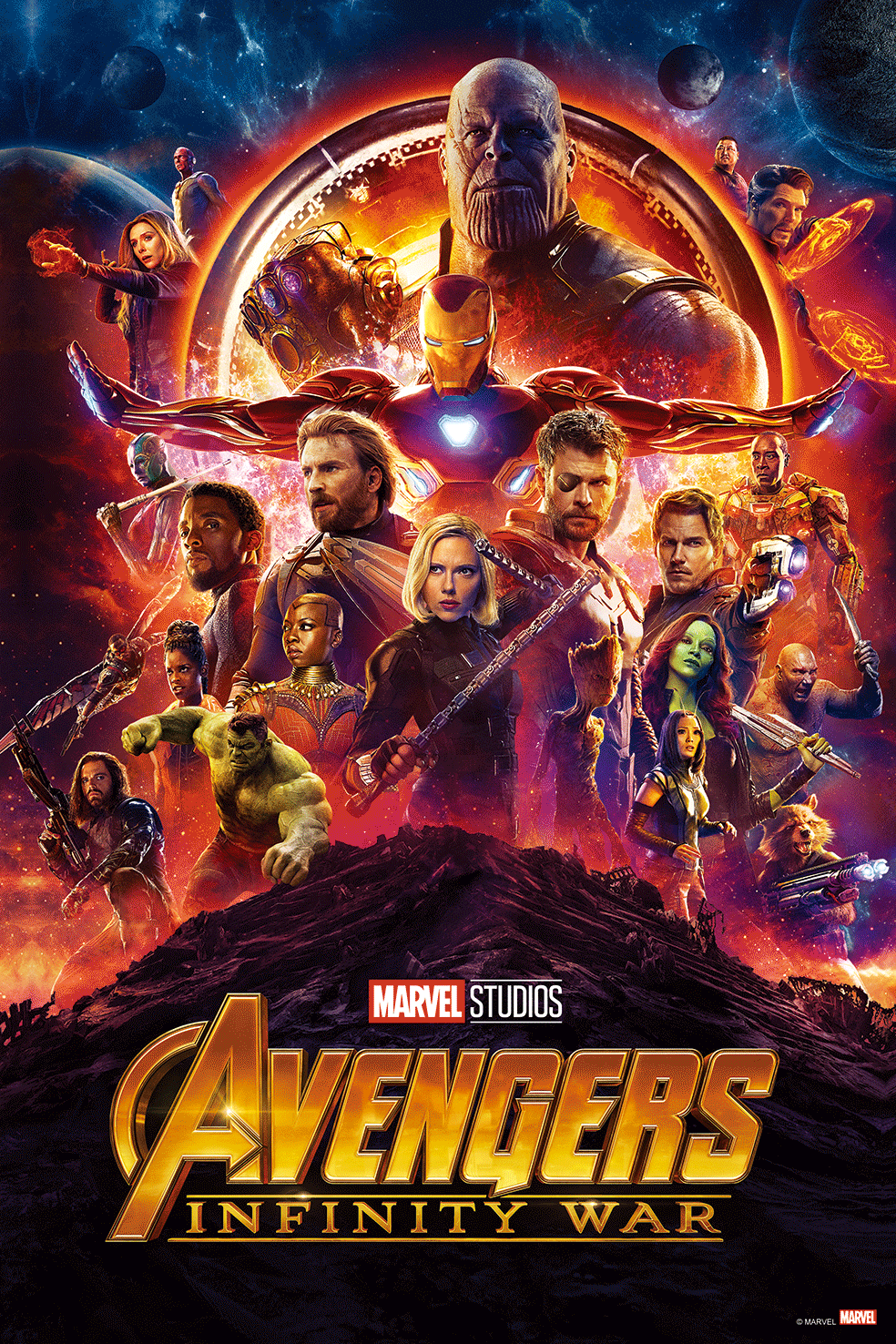 Avengers: Infinity War - 3D Lenticular PLEX