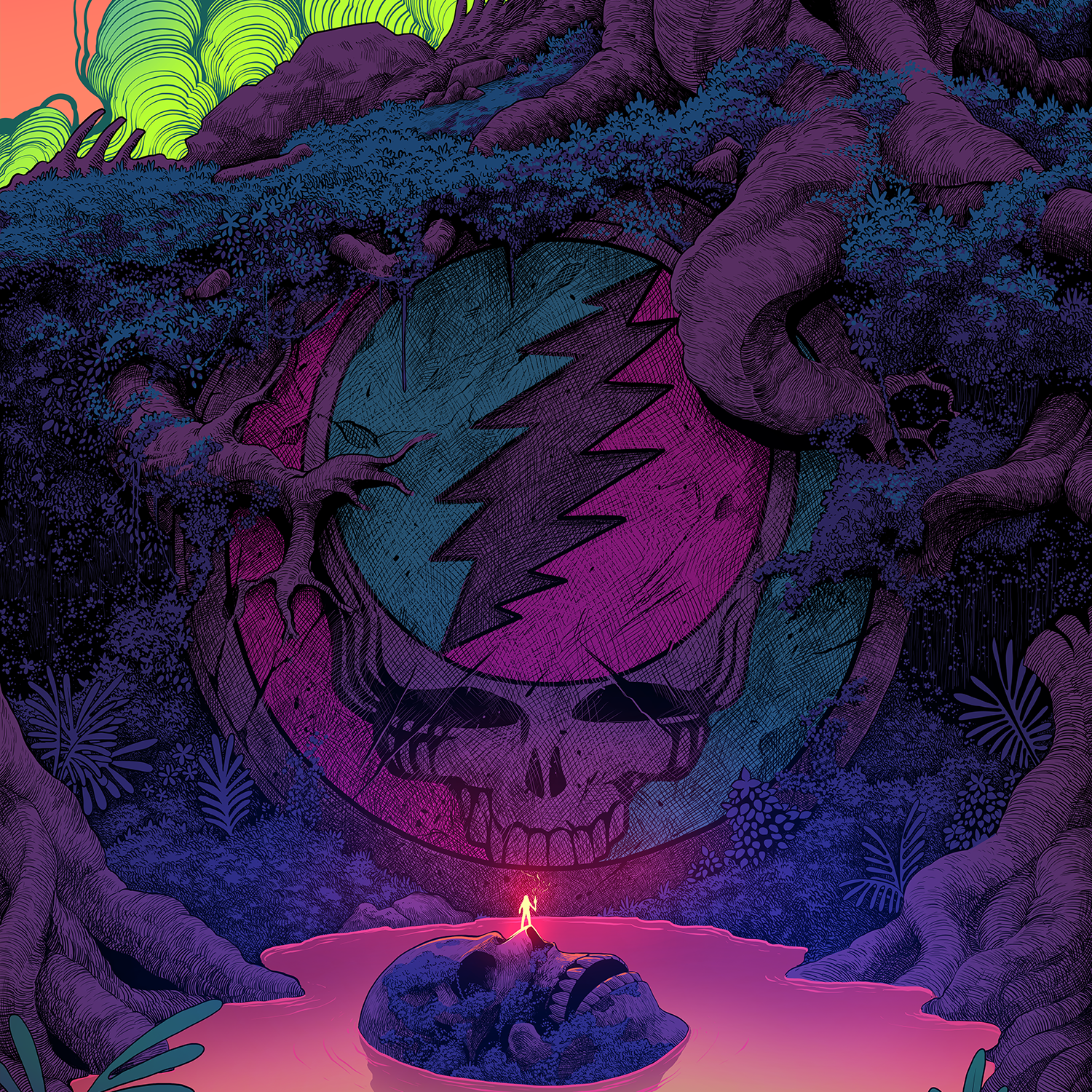 Ian Permana "Grateful Dead" Variant B