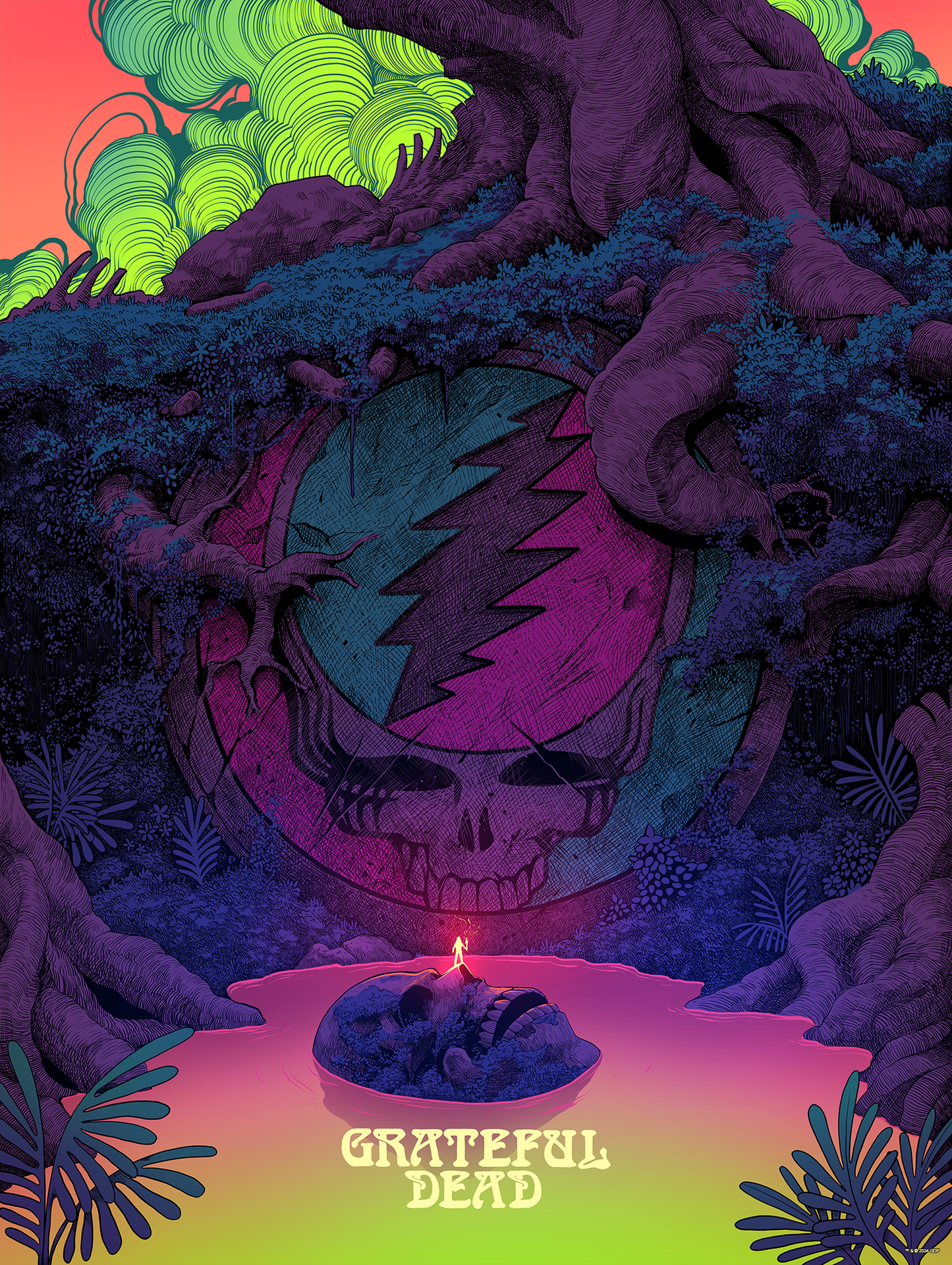 Ian Permana "Grateful Dead" Variant B