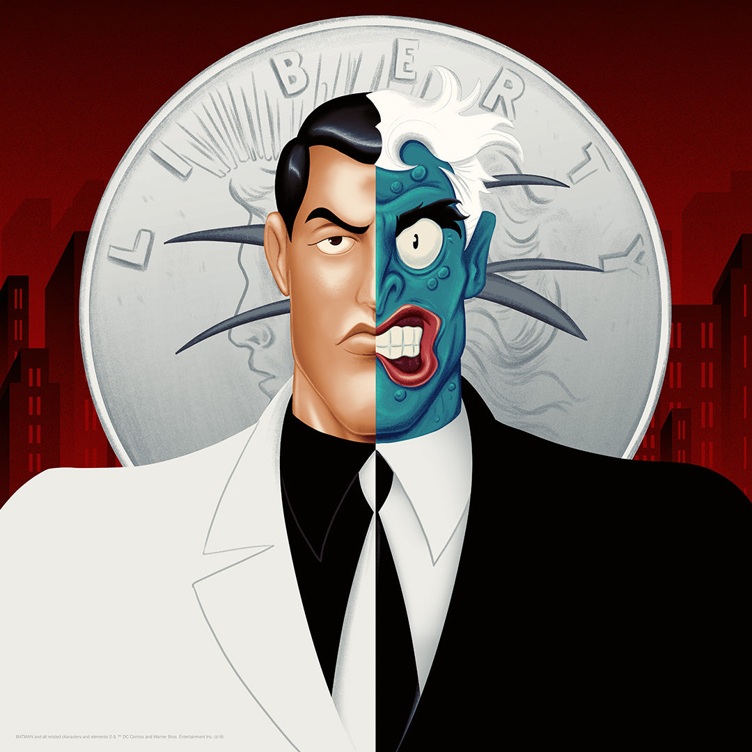 Doaly "Identities: Batman & Two-Face" Two-Layer Print SET