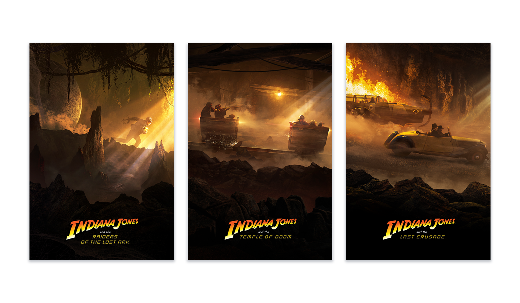 Phase Runner "Indiana Jones Trilogy" SET