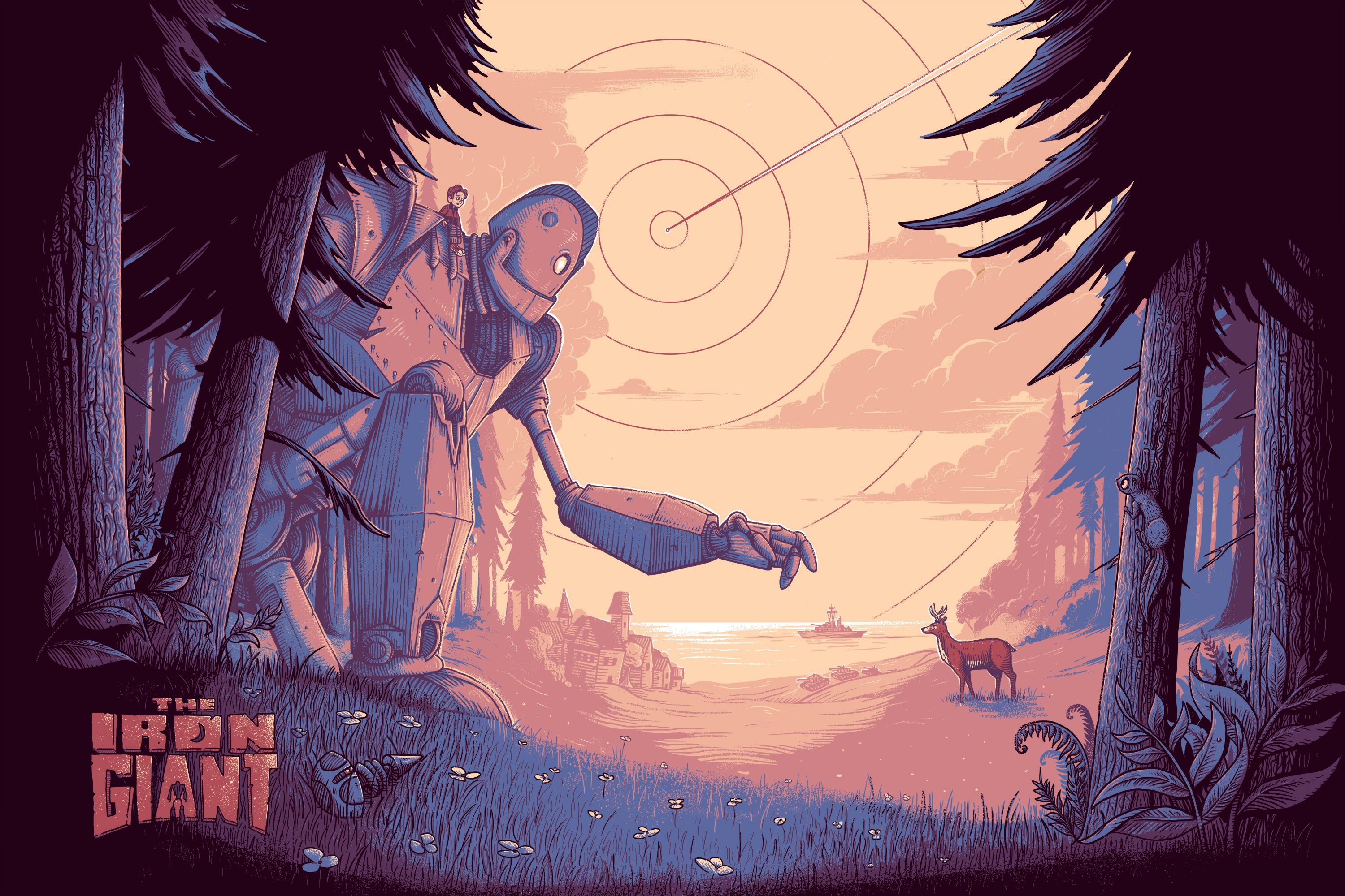 Alex Hovey "The Iron Giant" Variant