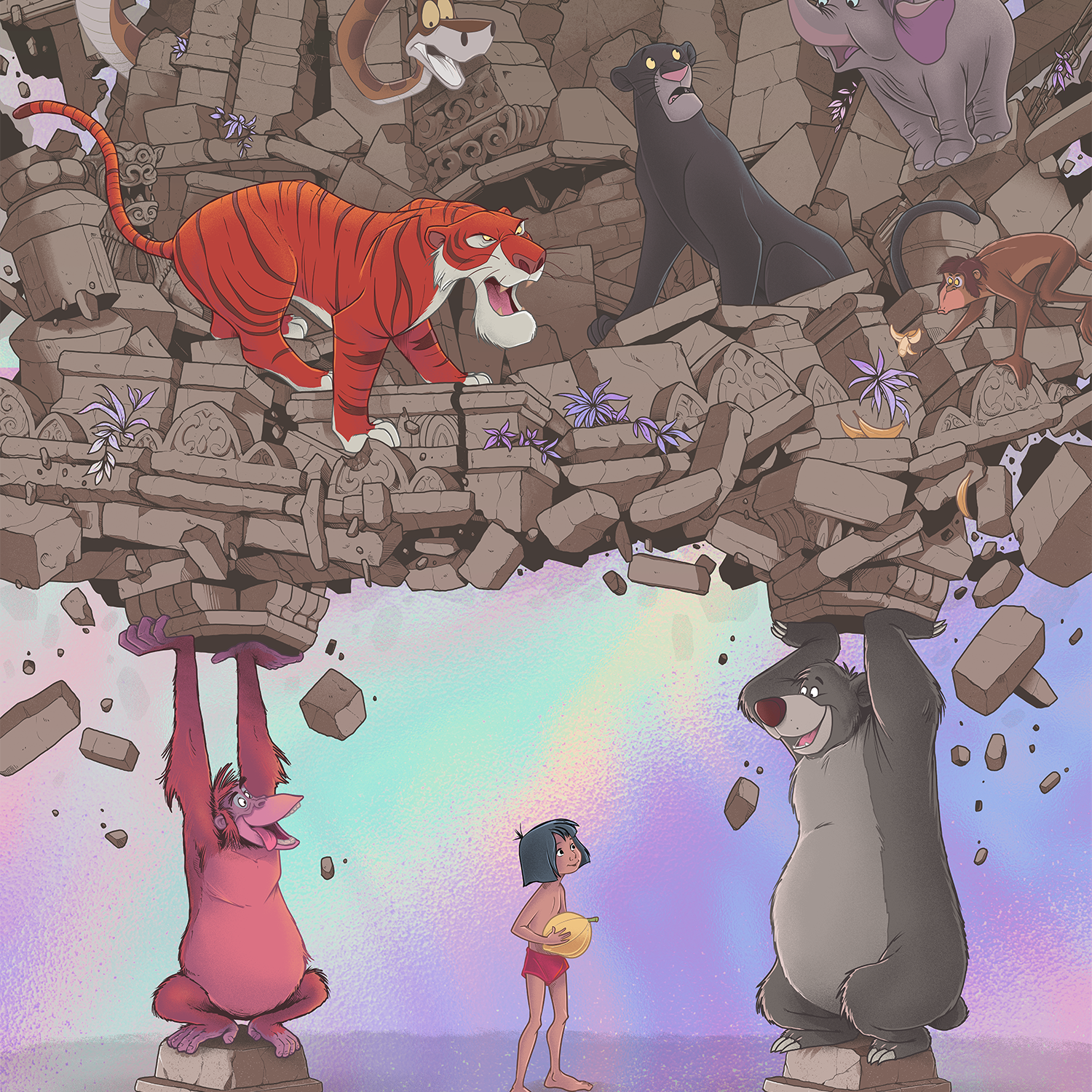 Mark Bell "The Jungle Book" Foil Variant