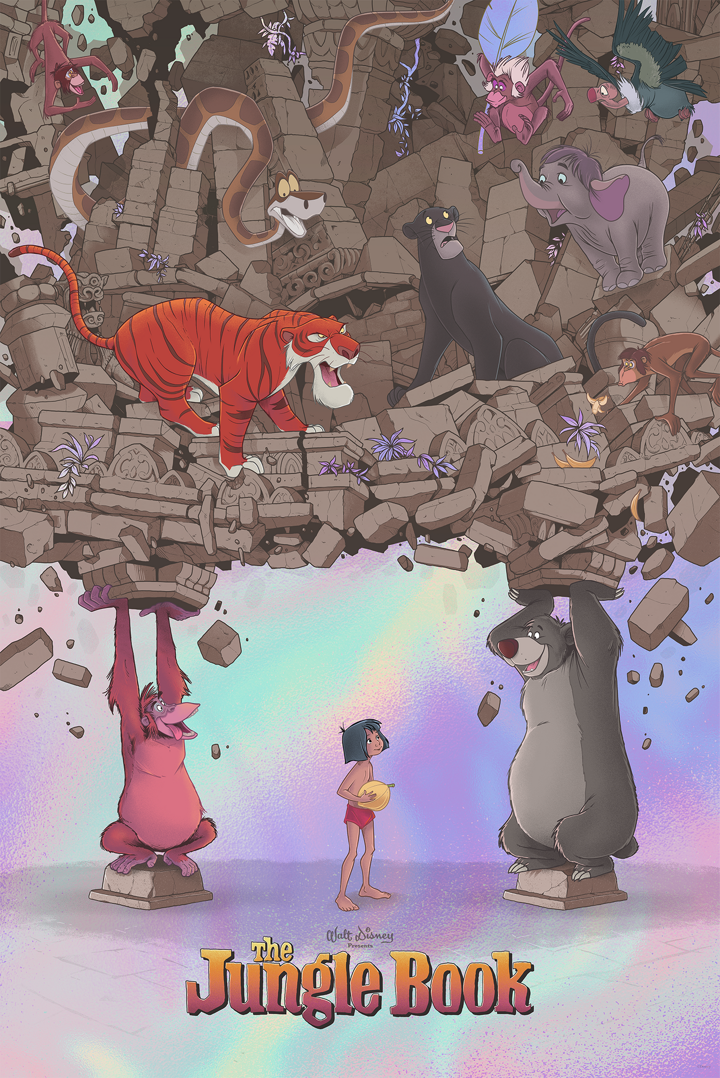 Mark Bell "The Jungle Book" Foil Variant