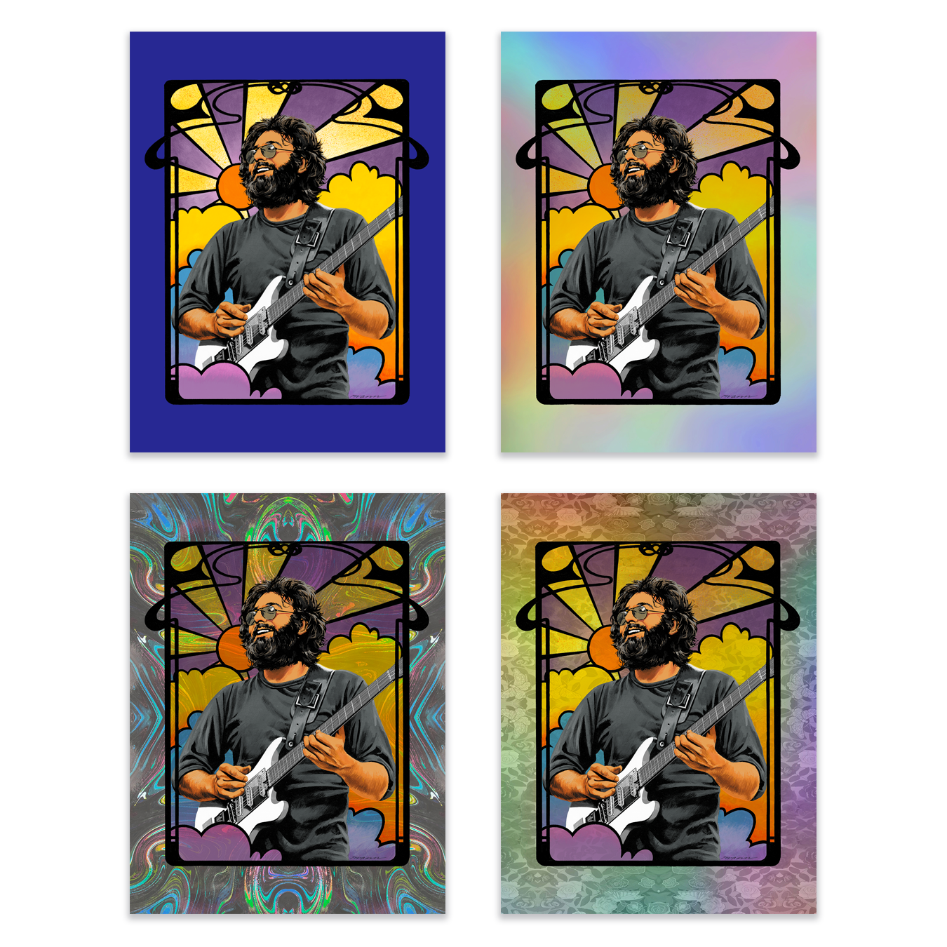 Paul Mann "Jerry Garcia" SET