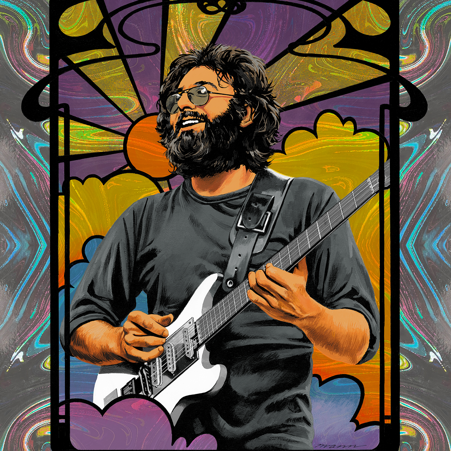 Paul Mann "Jerry Garcia" Swirl Foil Variant
