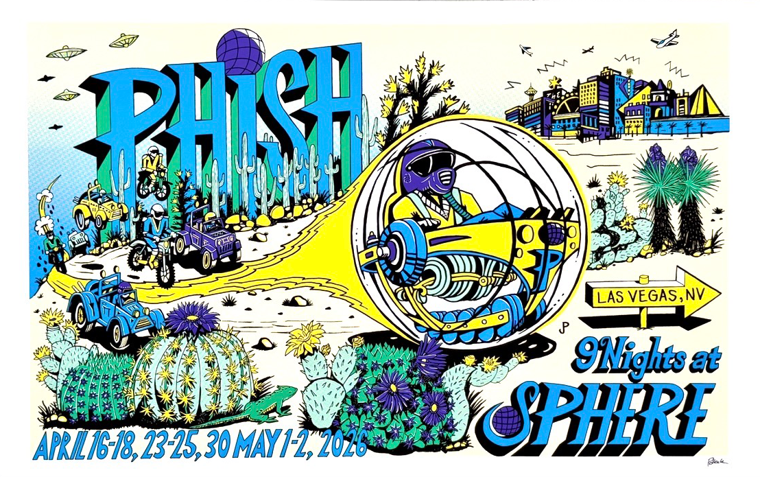 Jim Pollock "Phish @ Sphere" [LOTTERY ENTRY]