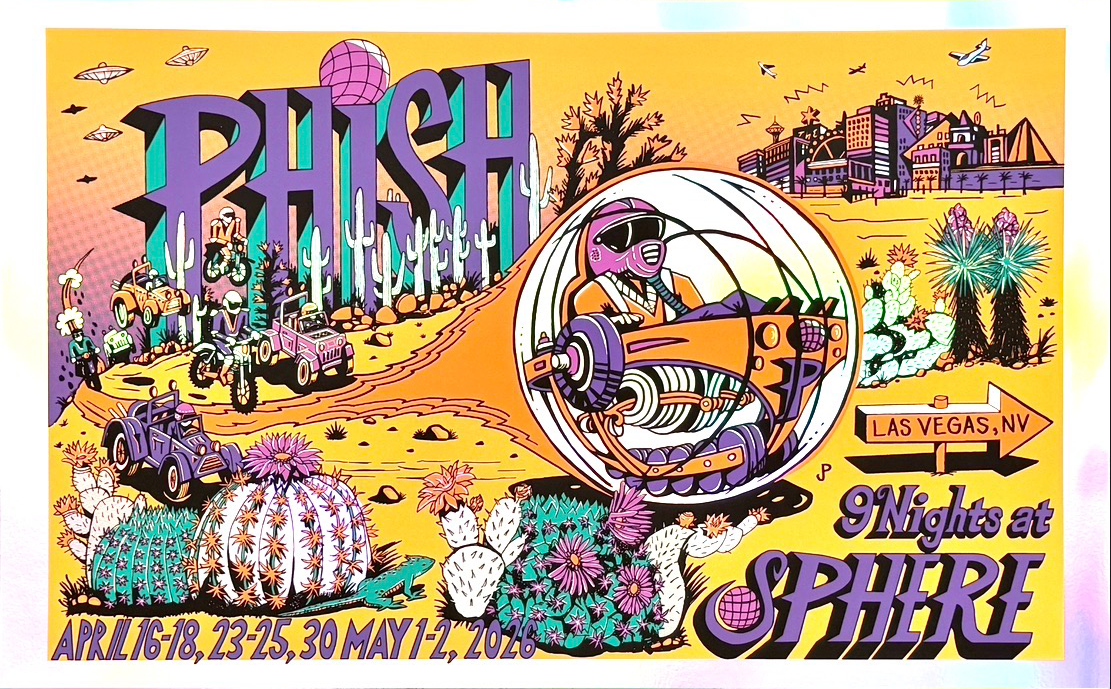 Jim Pollock "Phish @ Sphere" [LOTTERY ENTRY]