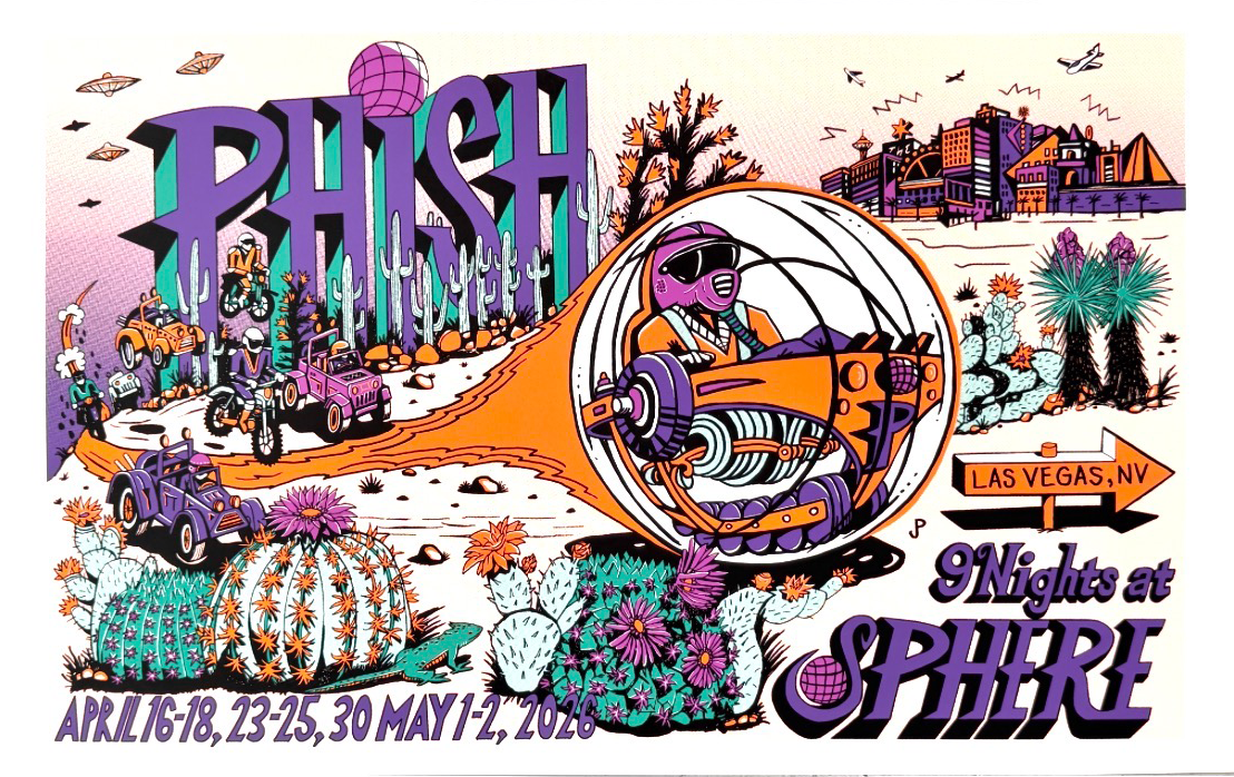 Jim Pollock "Phish @ Sphere" [LOTTERY ENTRY]