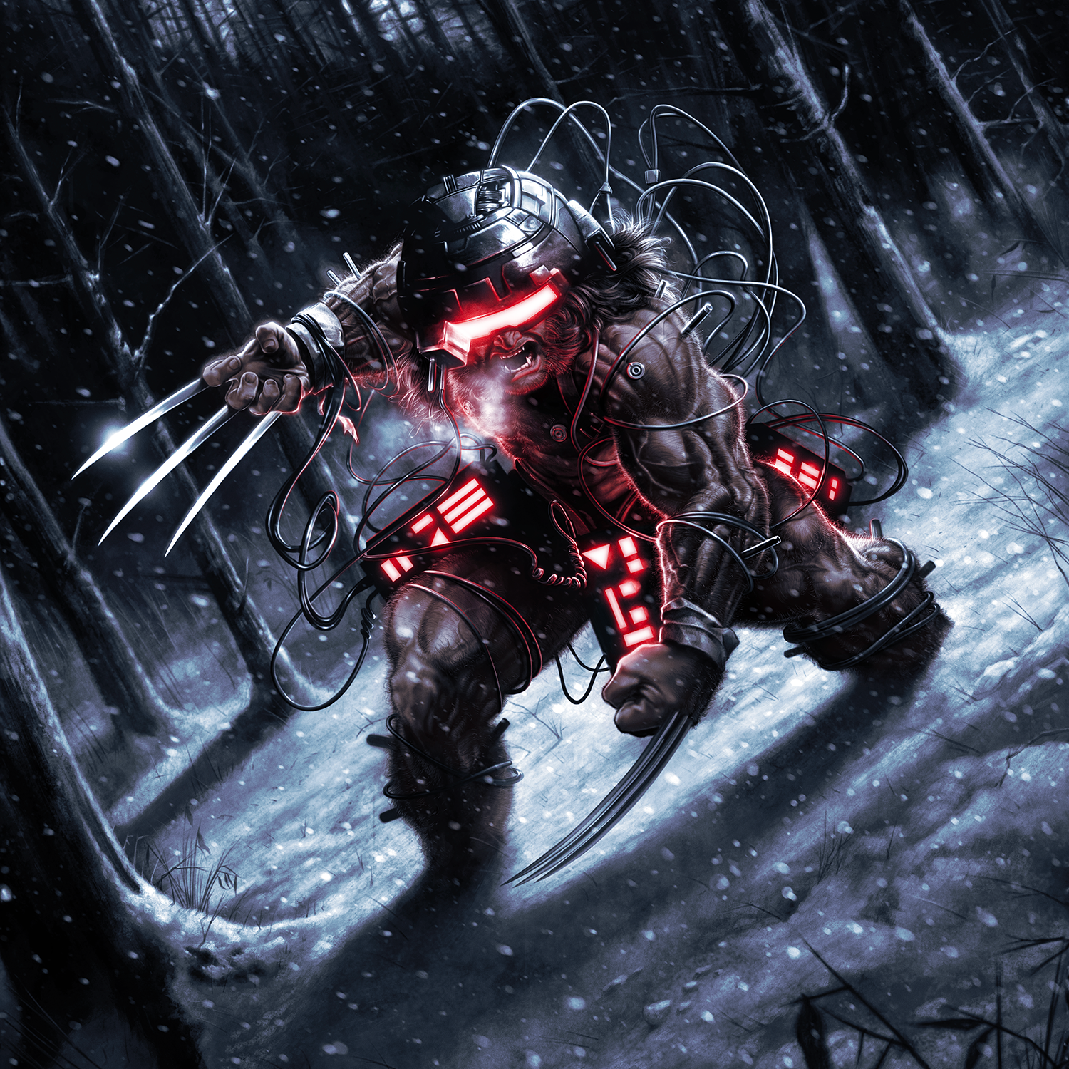 Jack Gregory "Weapon X" Acrylic Panel Print
