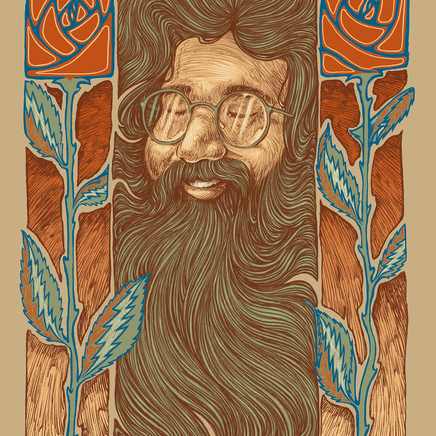 Zach Landrum "Jerry Garcia"