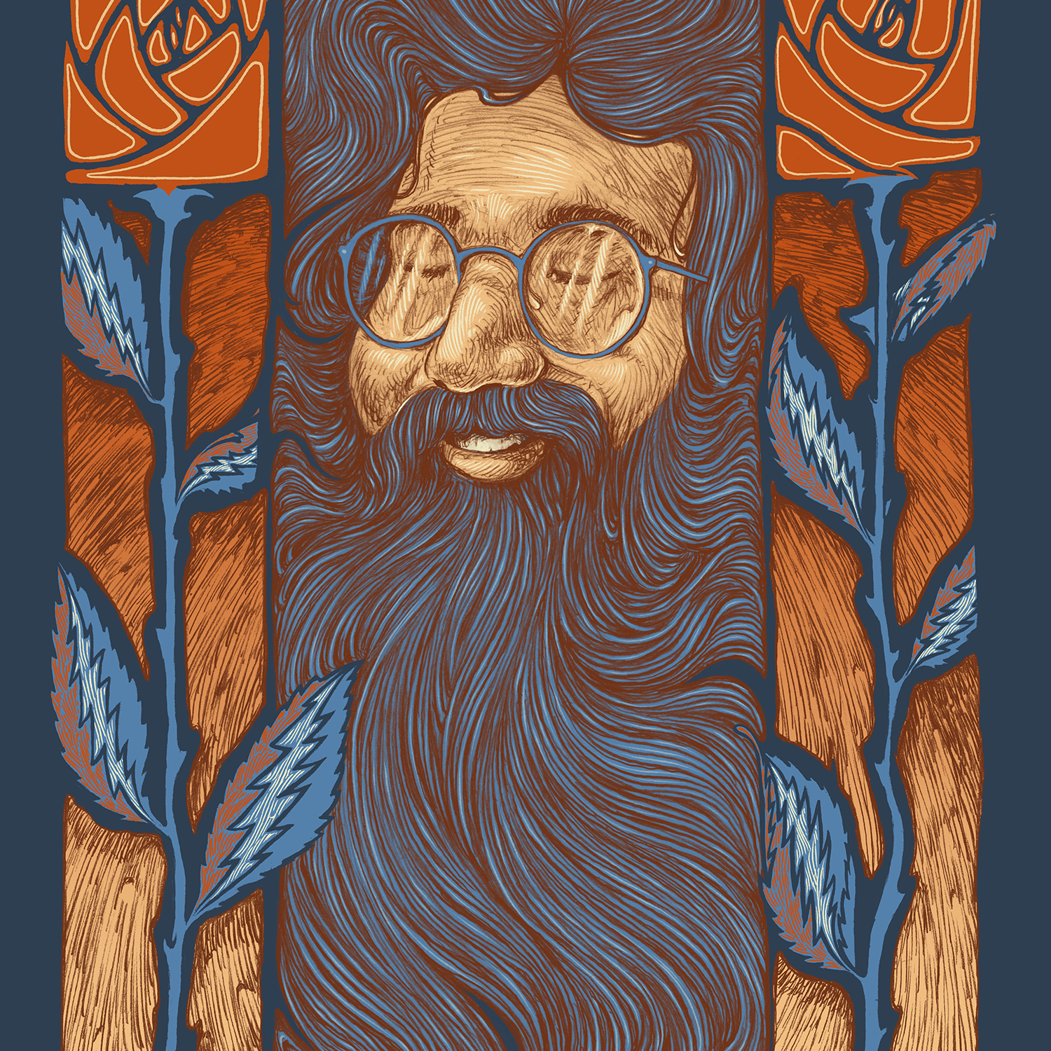 Zach Landrum "Jerry Garcia" Nightshift Variant