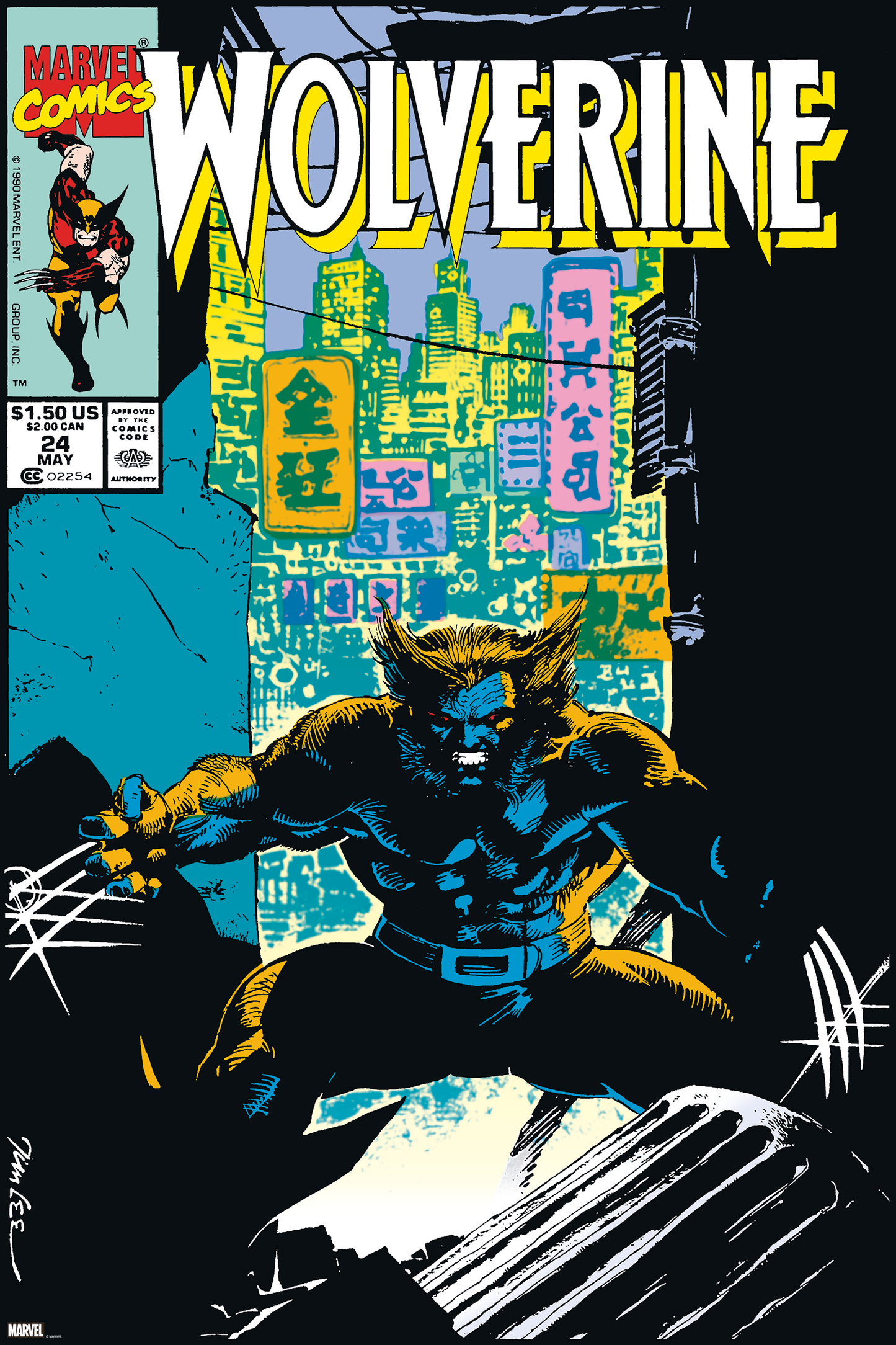 Jim Lee "Wolverine #24"