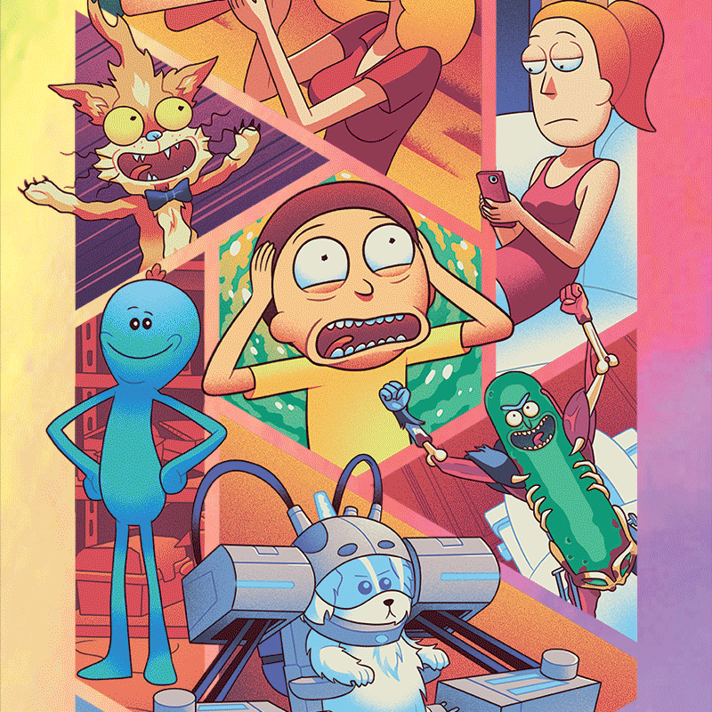 Joe Hogan "Rick and Morty" Foil Variant