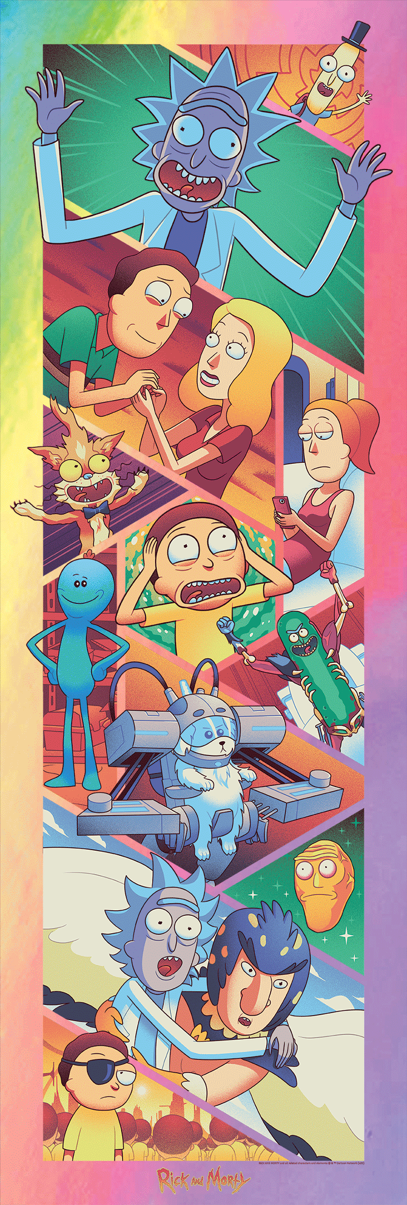 Joe Hogan "Rick and Morty" Foil Variant