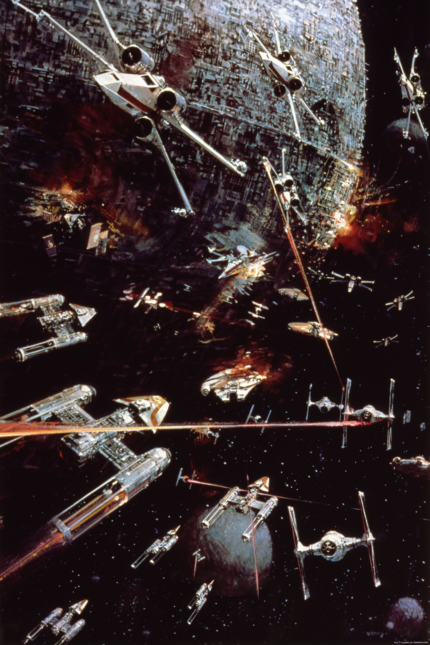 John Berkey "Star Wars" Variant - Acrylic Panel Print SET