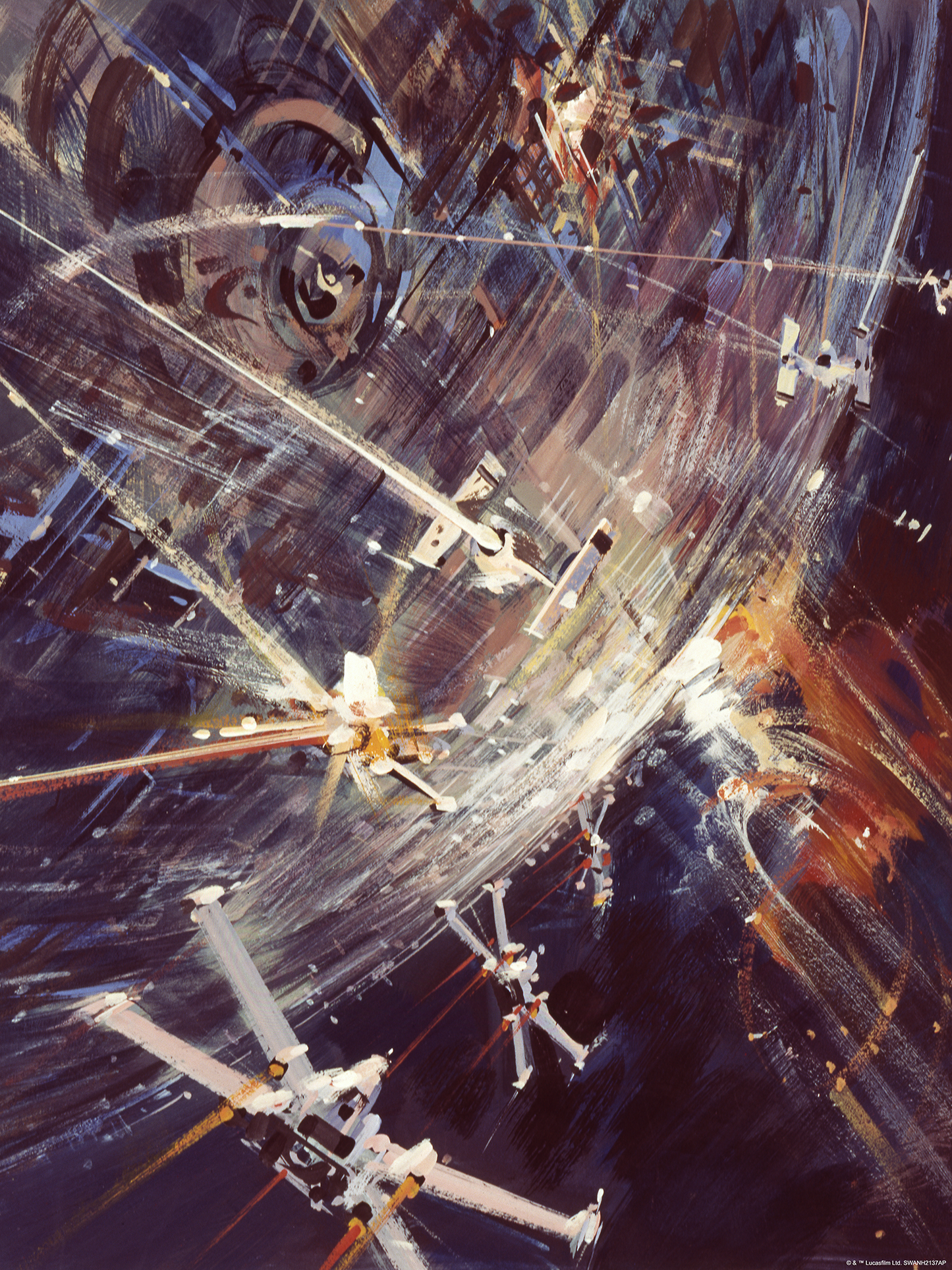 John Berkey "Star Wars" Variant - Acrylic Panel Print SET