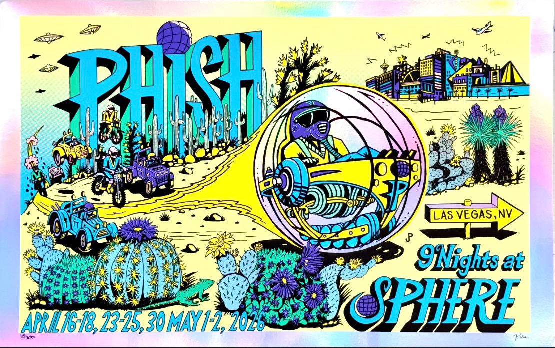Jim Pollock "Phish @ Sphere" [LOTTERY ENTRY]