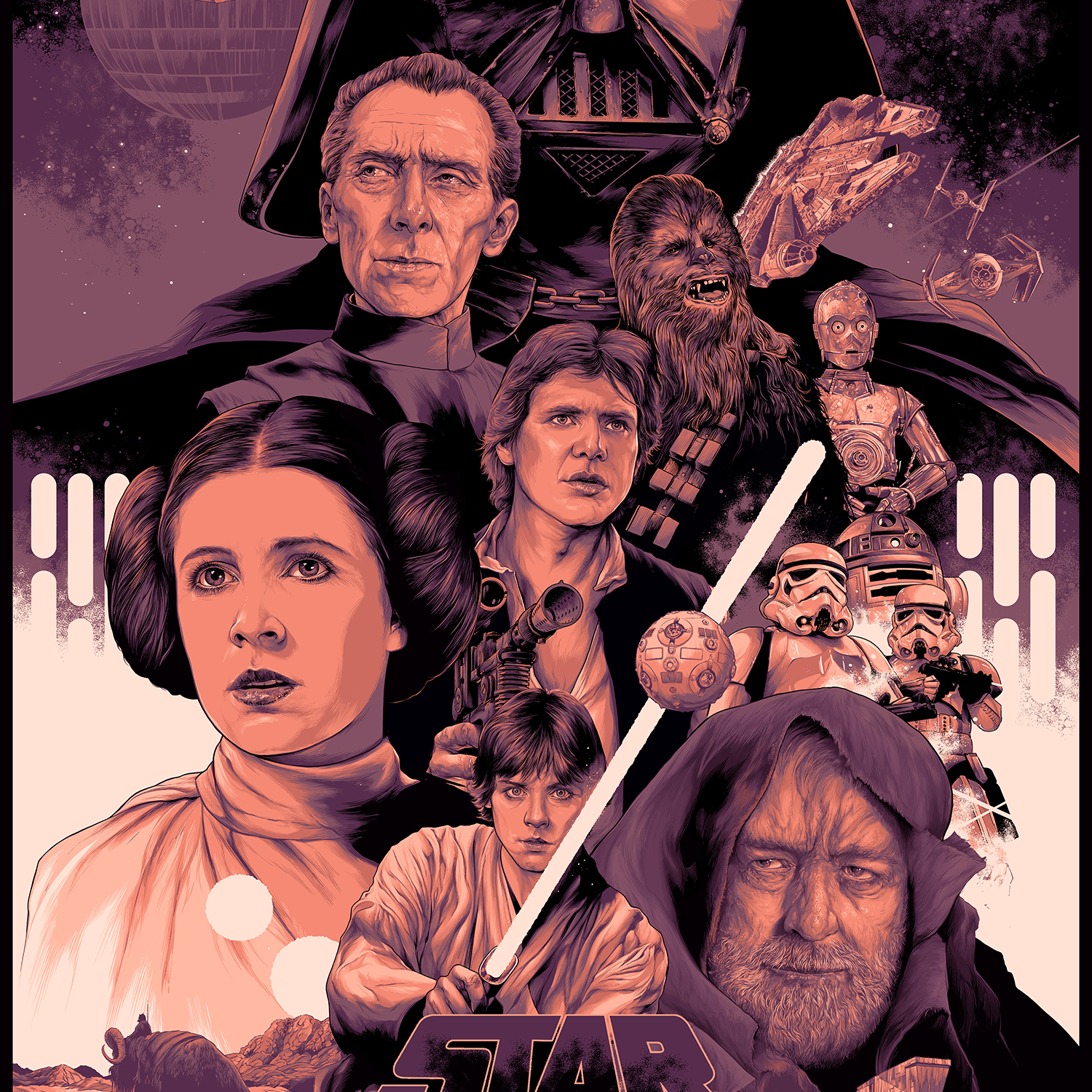 Ken Taylor "The Force Within (A New Hope)" Variant