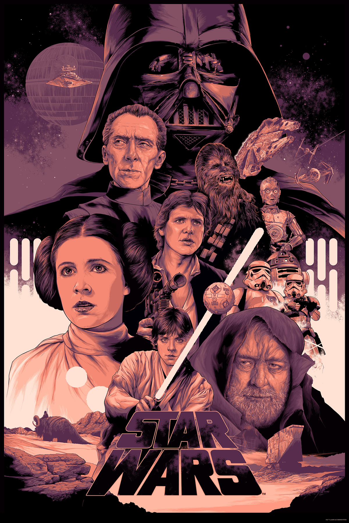 Ken Taylor "The Force Within (A New Hope)" Variant
