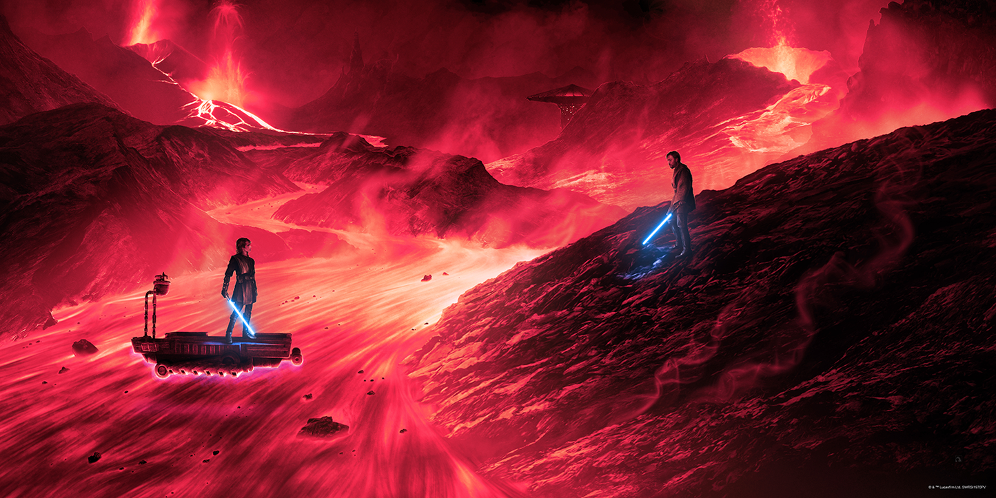 Kevin Wilson "Mustafar Confrontation (Revenge of the Sith)" Variant