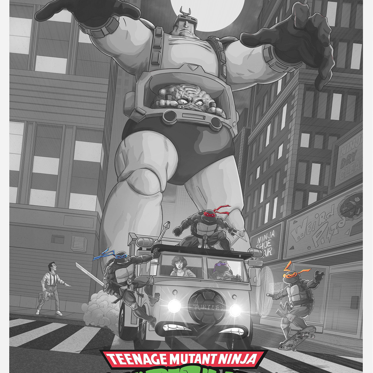 Mike McGee "TMNT vs. Krang" Variant