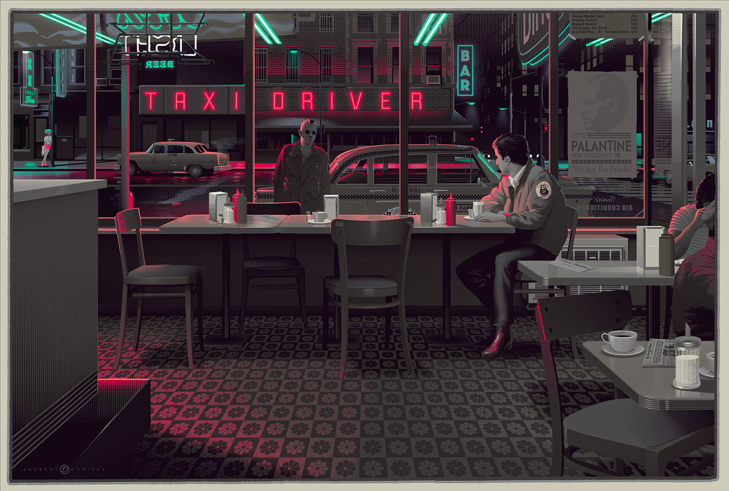 Laurent Durieux "Taxi Driver" Variant B