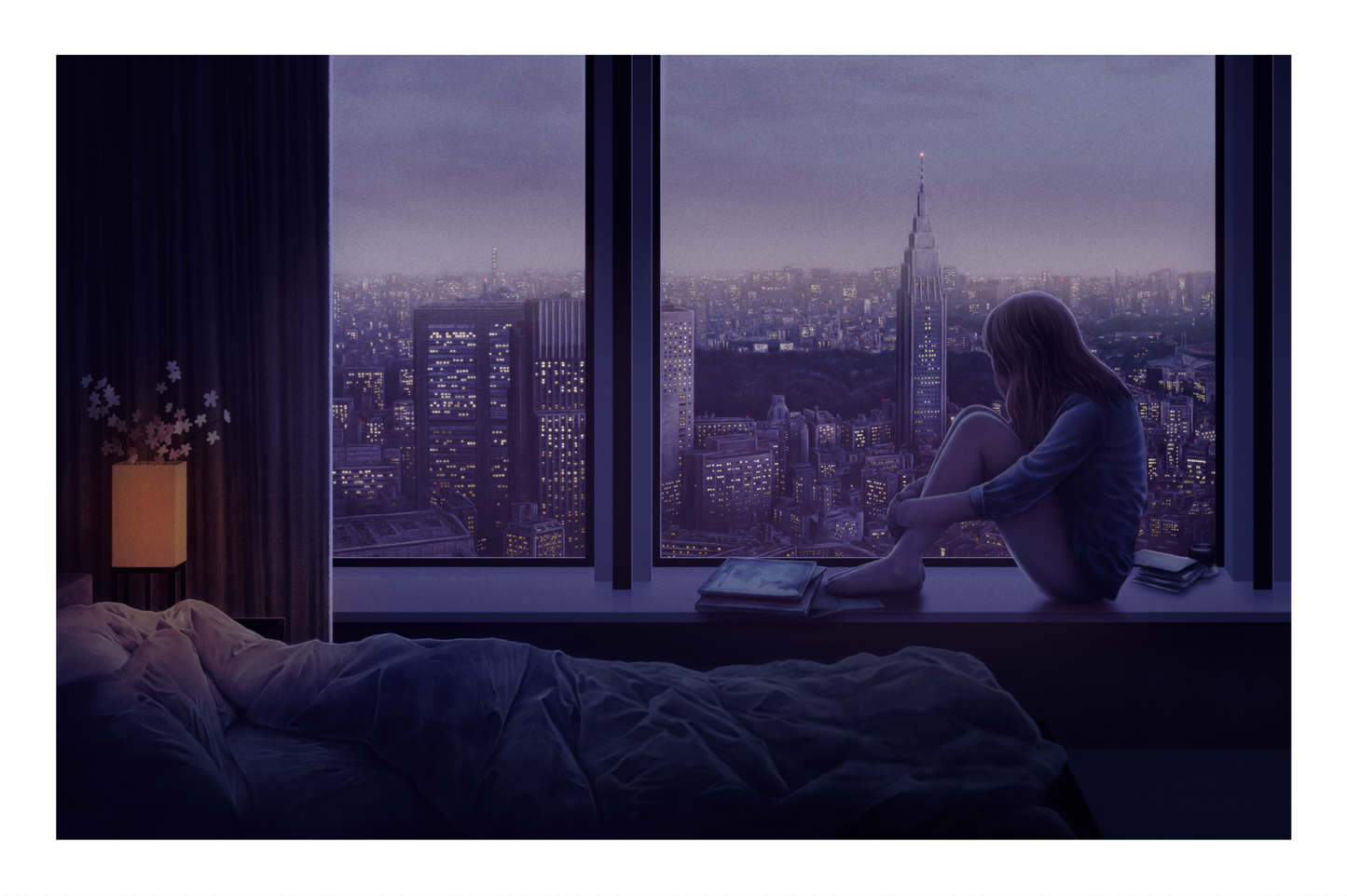 Andrew Rowland "Lost In Translation" Charlotte - Art Print