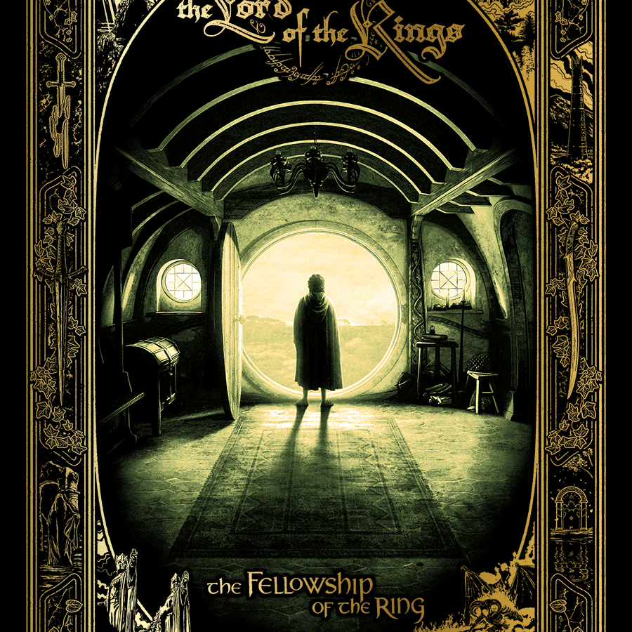 Kevin Wilson "The Lord of the Rings Trilogy" Gold Foil Variant
