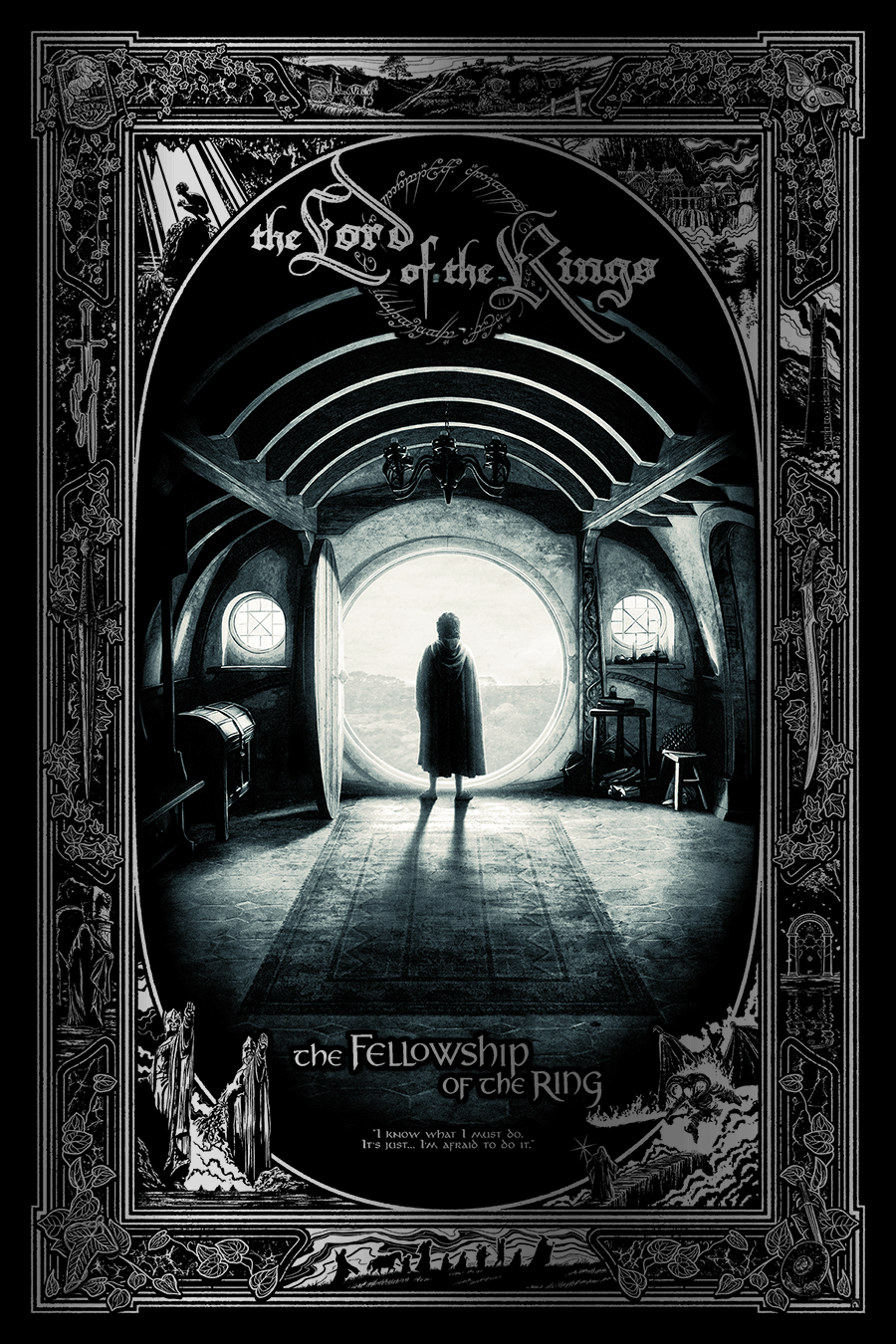 Kevin Wilson "The Lord of the Rings Trilogy" Silver Foil Variant