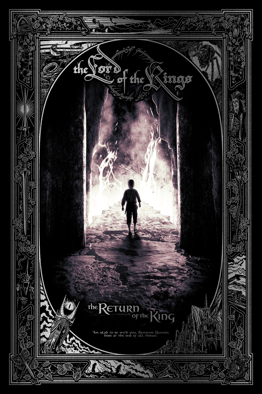 Kevin Wilson "The Lord of the Rings Trilogy" Silver Foil Variant