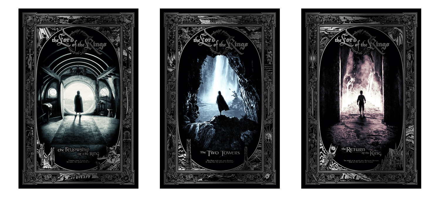 Kevin Wilson "The Lord of the Rings Trilogy" Silver Foil Variant