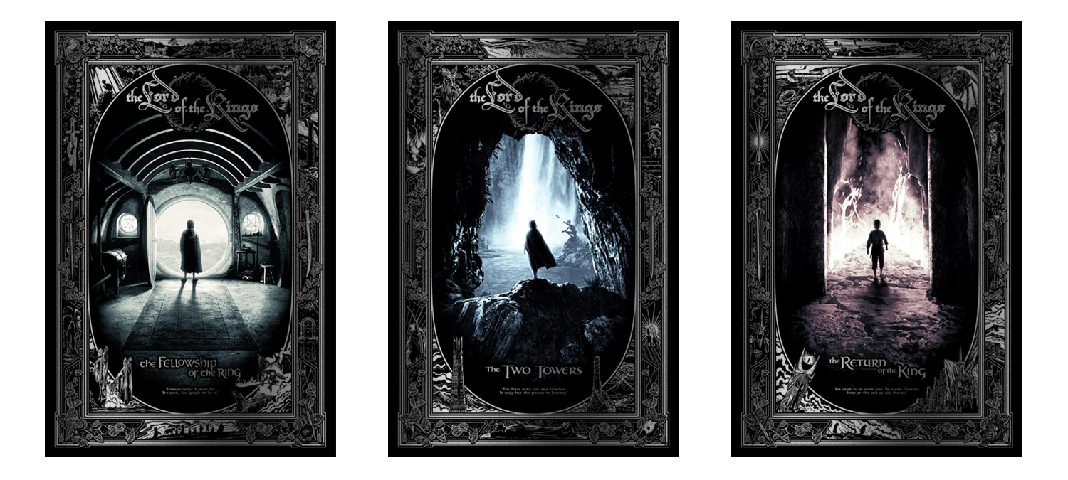 Kevin Wilson "The Lord of the Rings Trilogy" Silver Foil Variant