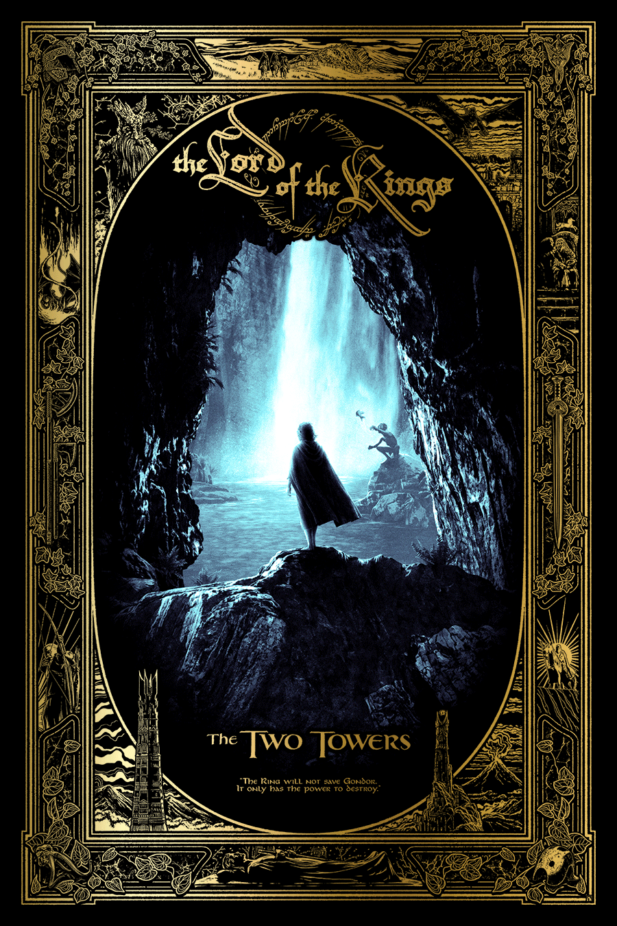 Kevin Wilson "The Lord of the Rings Trilogy" Gold Foil Variant