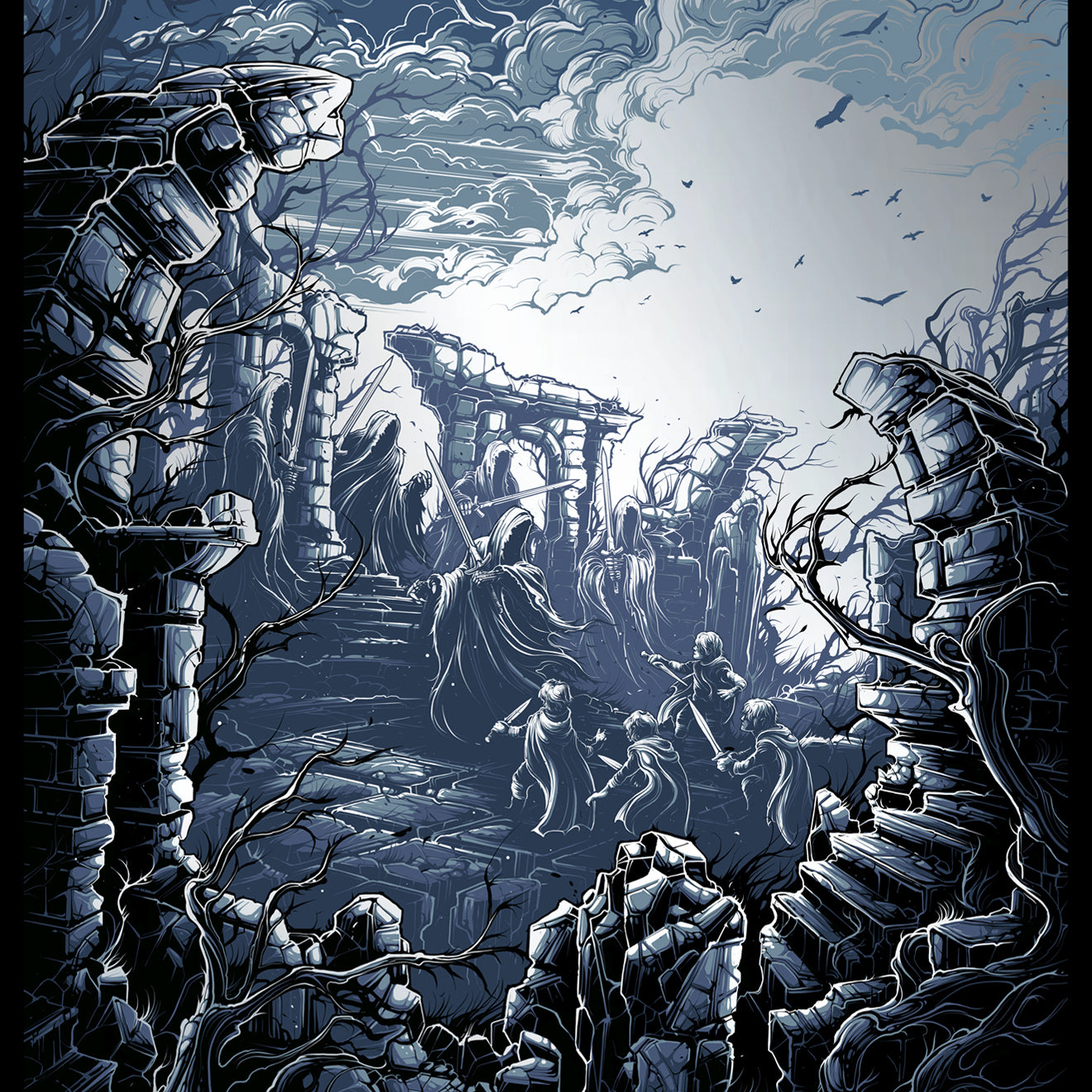 Dan Mumford "LOTR: The Fellowship of the Ring" Foil Variant