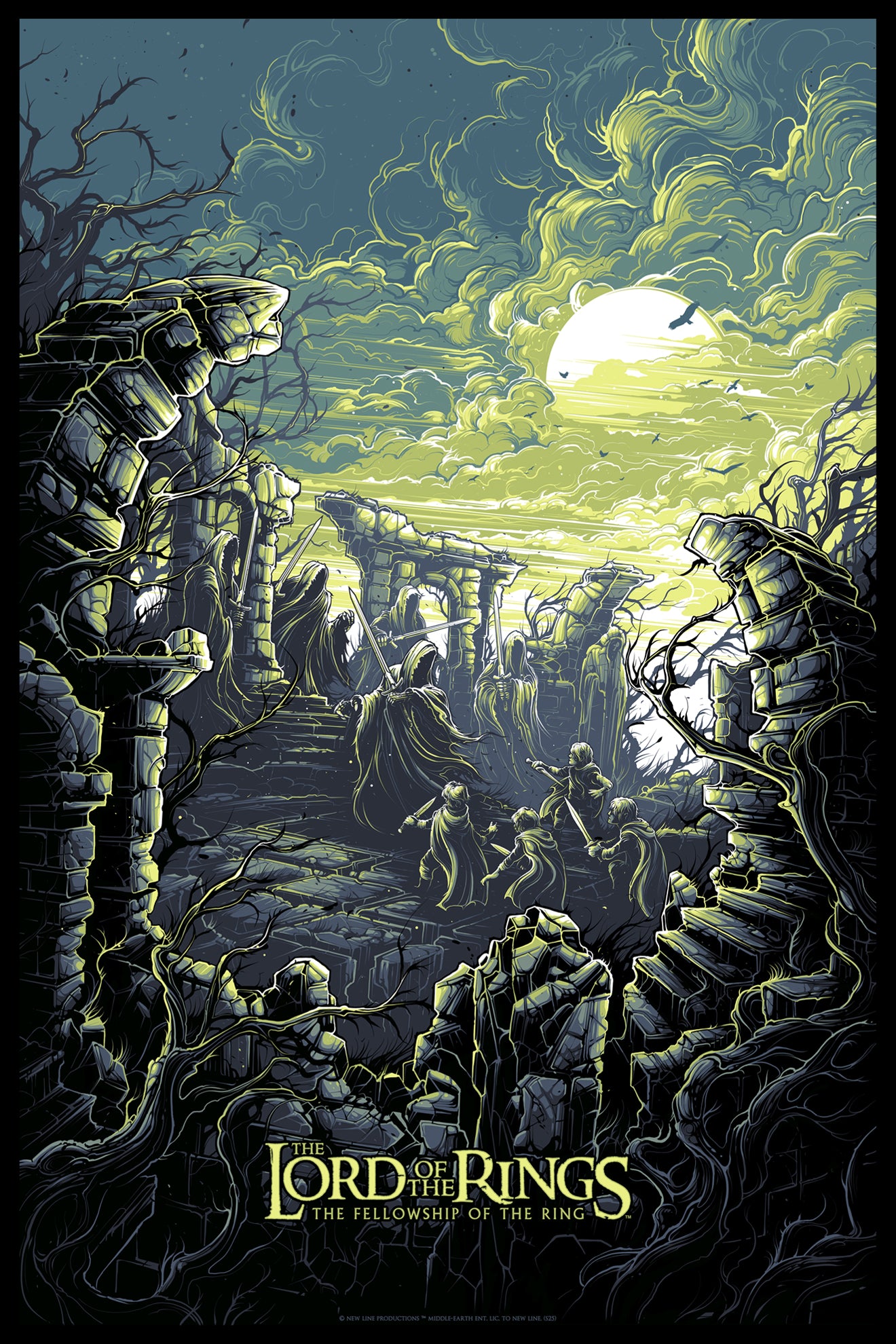 Dan Mumford "LOTR: Trilogy" Variant - SET