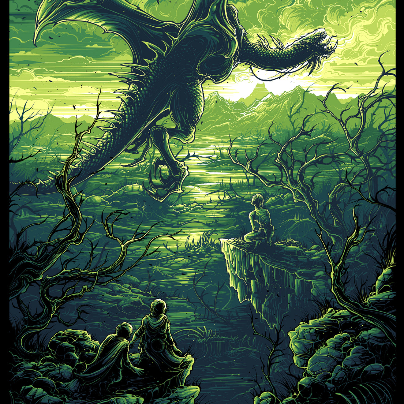 Dan Mumford "LOTR: The Two Towers"