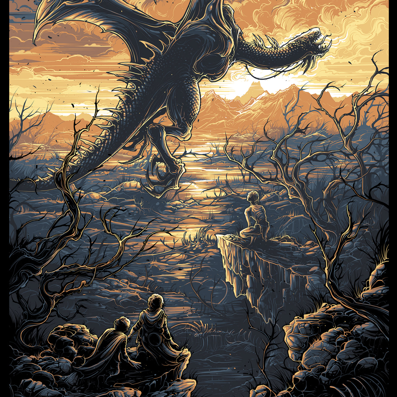 Dan Mumford "LOTR: The Two Towers" Variant
