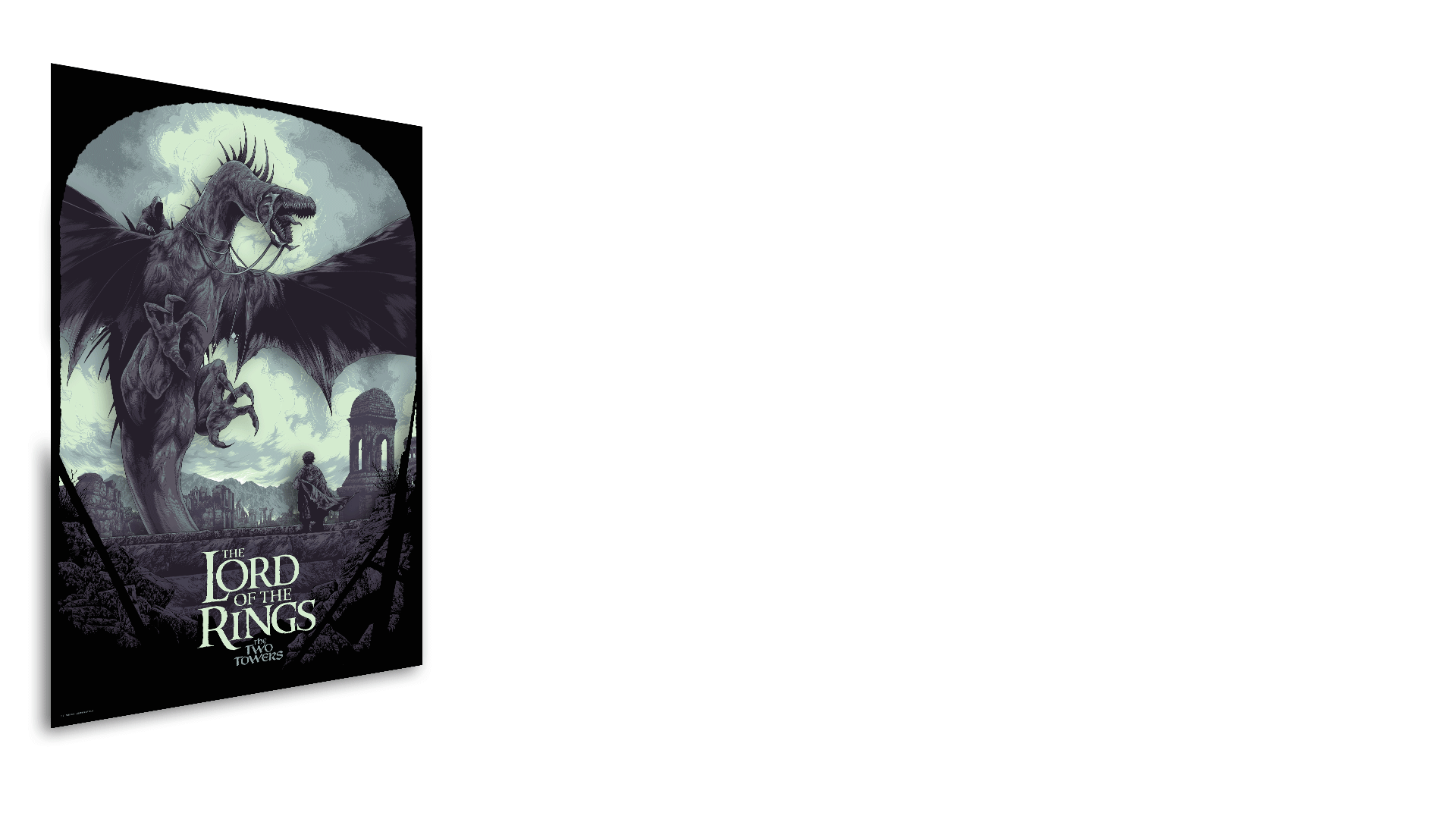 Ken Taylor "The Lord of the Rings: The Two Towers" Variant - Multi-Layer Acrylic