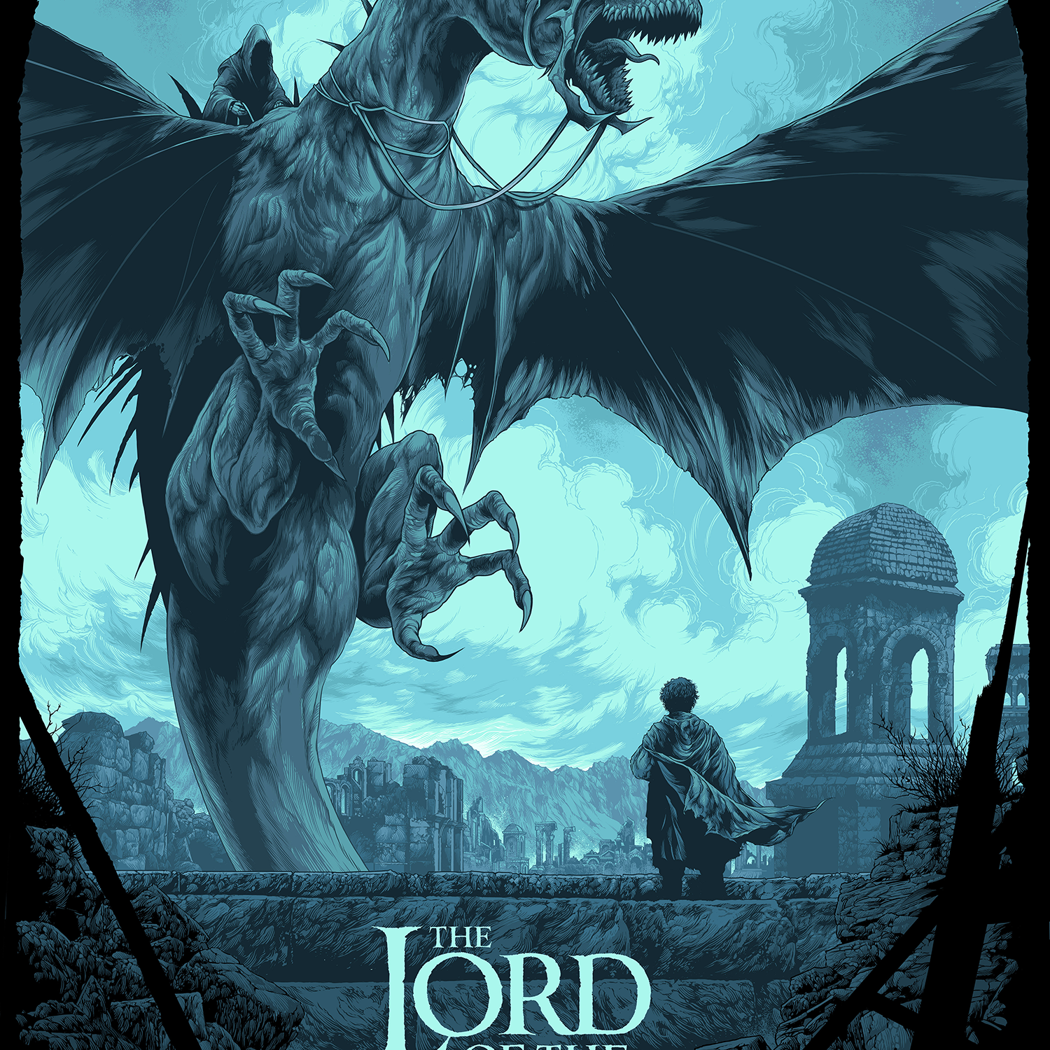 Ken Taylor "The Lord of the Rings: The Two Towers" Multi-Layer Acrylic