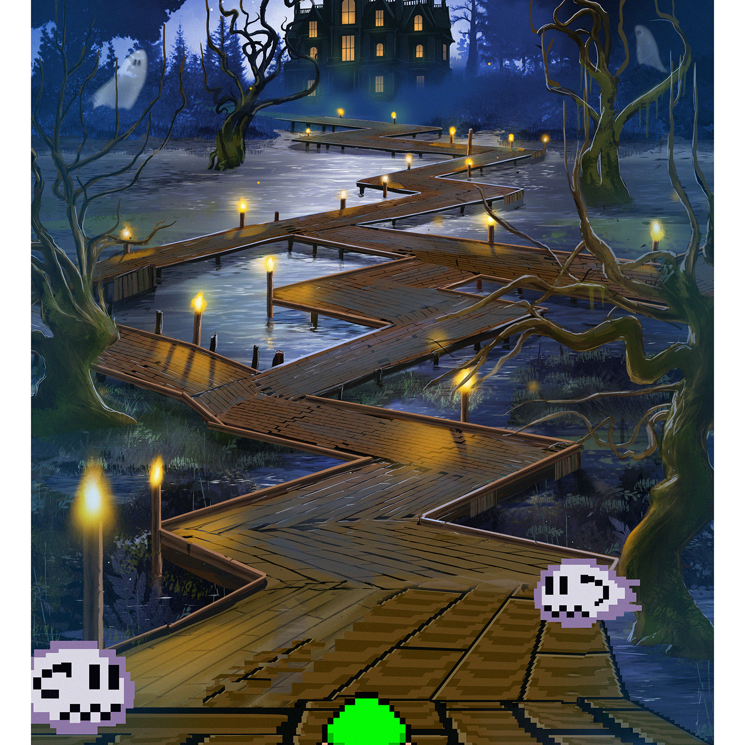 Andy Fairhurst "Luigi" Acrylic Panel Print