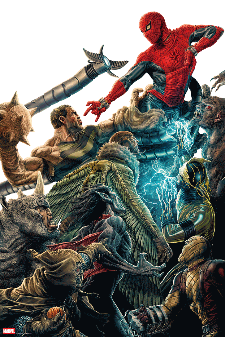 Lee Bermejo "The Amazing Spider-Man #1000" 3D Lenticular