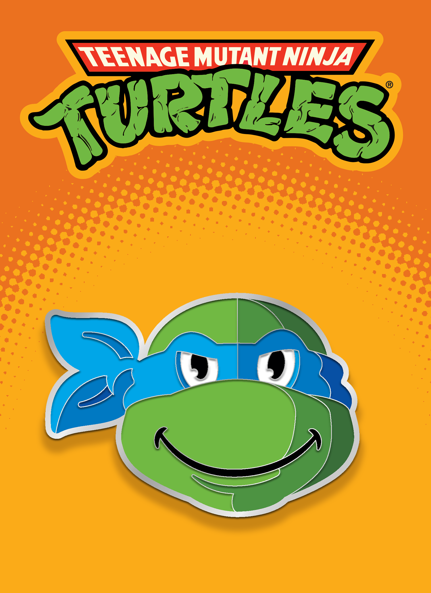 Tom Whalen "TMNT: Leo" Enamel Pin