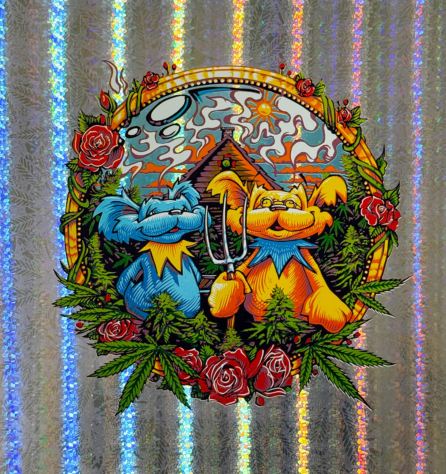 AJ Masthay "Let it Grow" Stained Glass Foil Variant